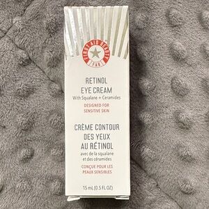 First aid beauty retinol eye cream new